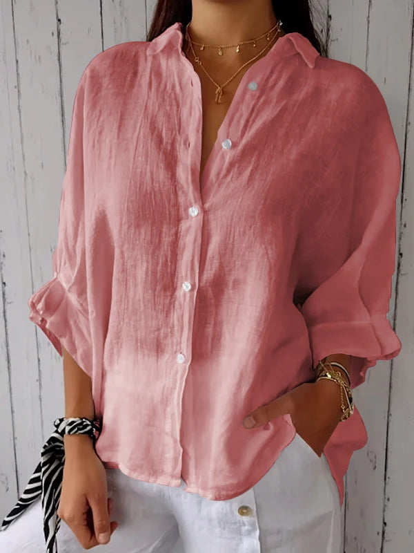 Olivia | Eternally Sophisticated Button-Up Blouse
