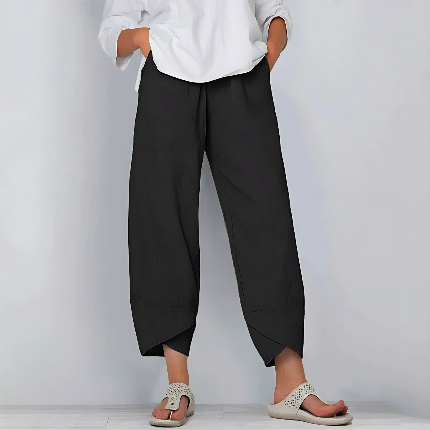 Emma | Essential Linen Slacks