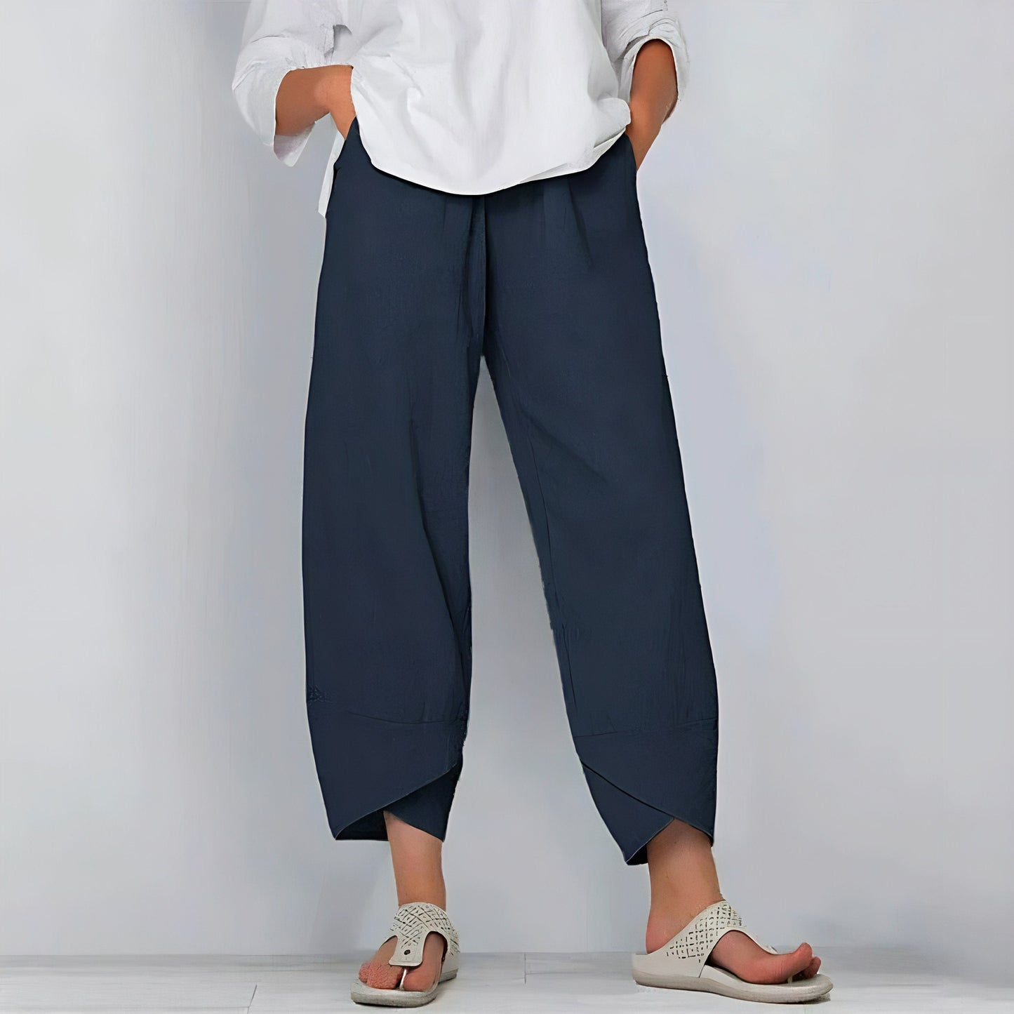 Emma | Essential Linen Slacks