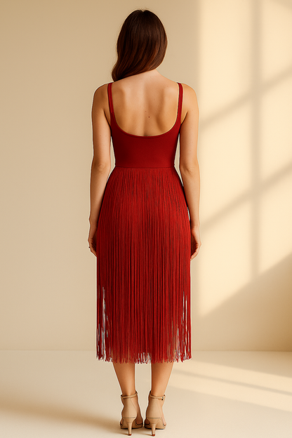 Red Bandage Dress – Perfect for Evening and Special Occasions