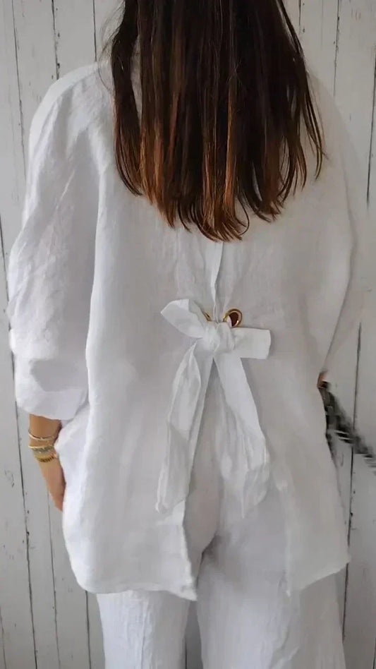 Olivia | Eternally Sophisticated Button-Up Blouse