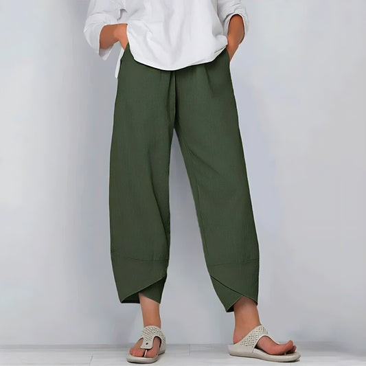 Emma | Essential Linen Slacks